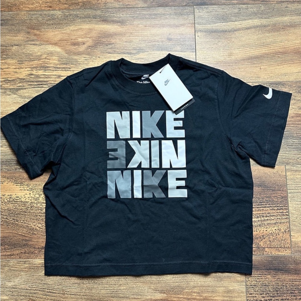 Nike Big Girl Cropped Boxy Tee
